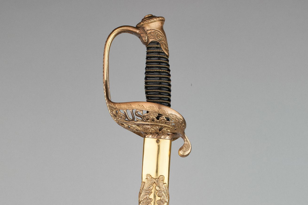 Cavalry Officers Saber With Scabbard,