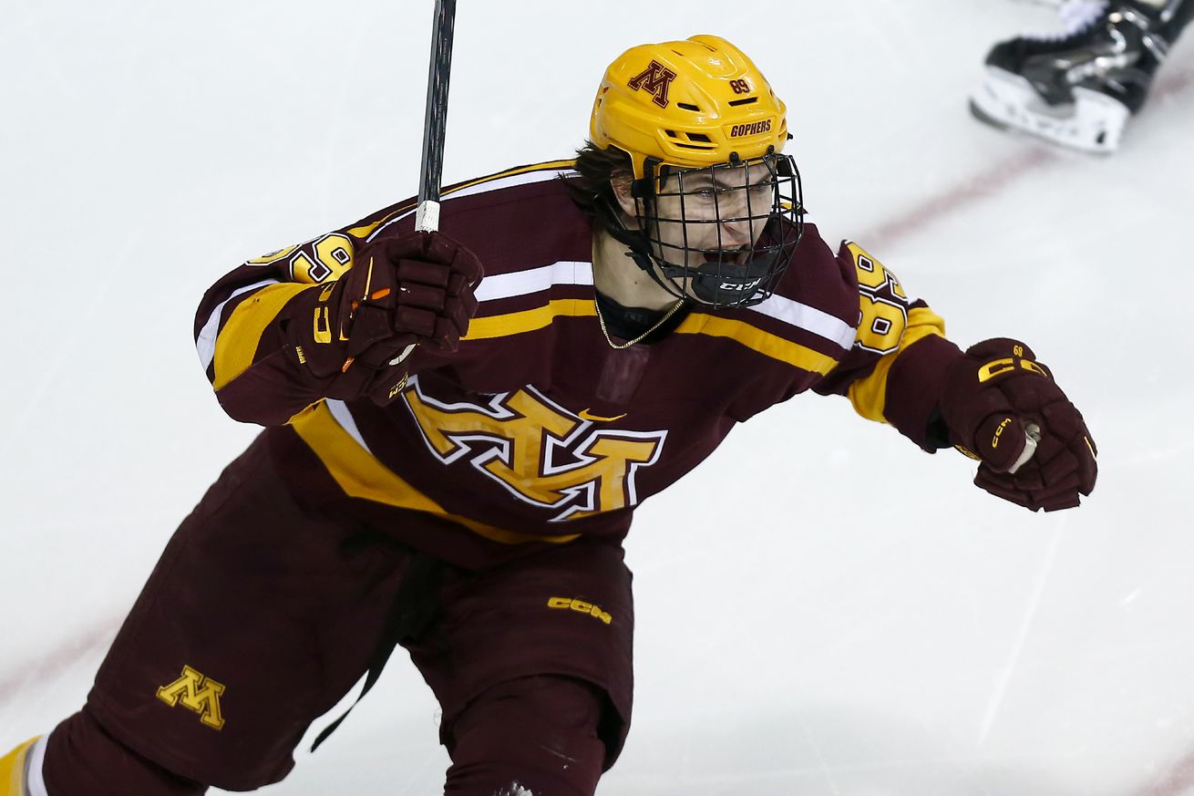 COLLEGE HOCKEY: JAN 14 Minnesota at Notre Dame