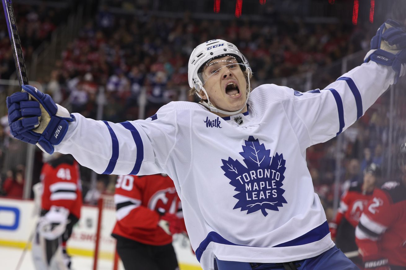 NHL: Toronto Maple Leafs at New Jersey Devils