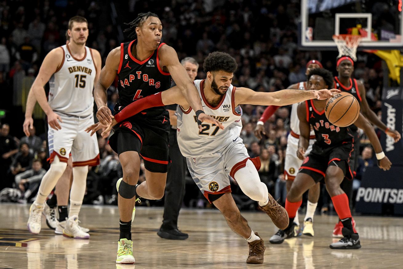 DENVER NUGGETS VS TORONTO RAPTORS, NBA