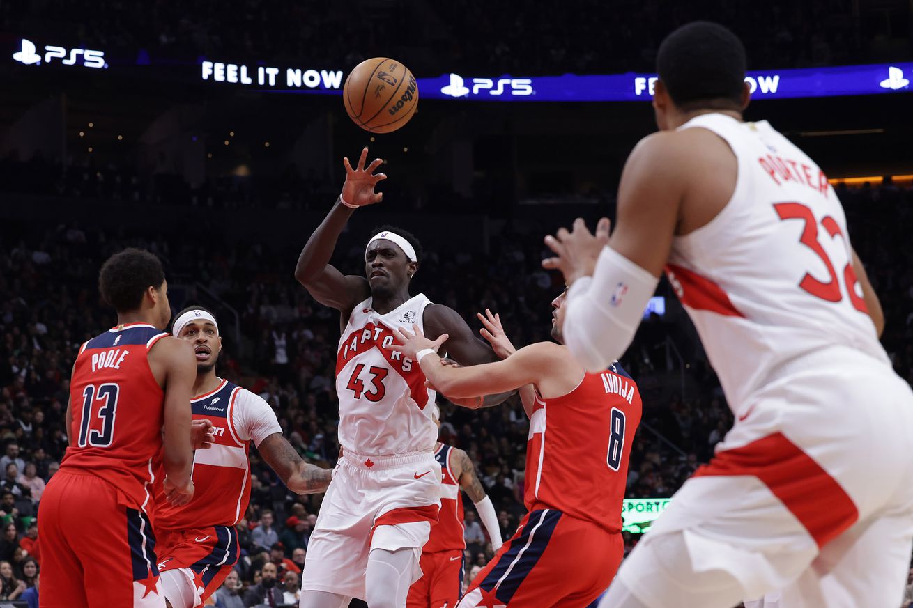 Toronto Raptors after being down more than 20 points come back to beat the Washington Wizards 111-107