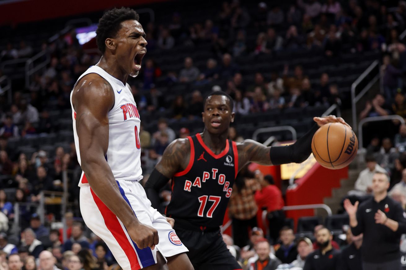 NBA: Toronto Raptors at Detroit Pistons