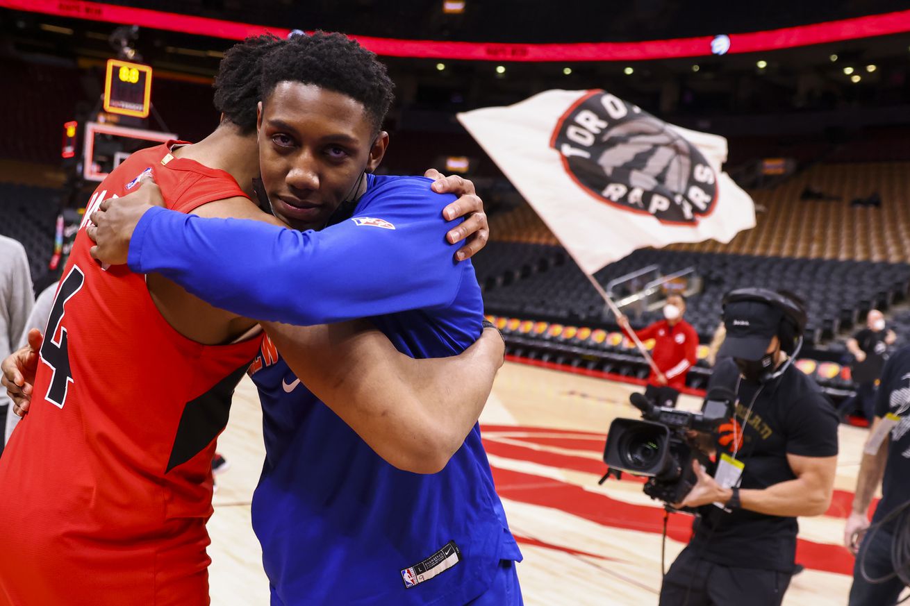 New York Knicks v Toronto Raptors