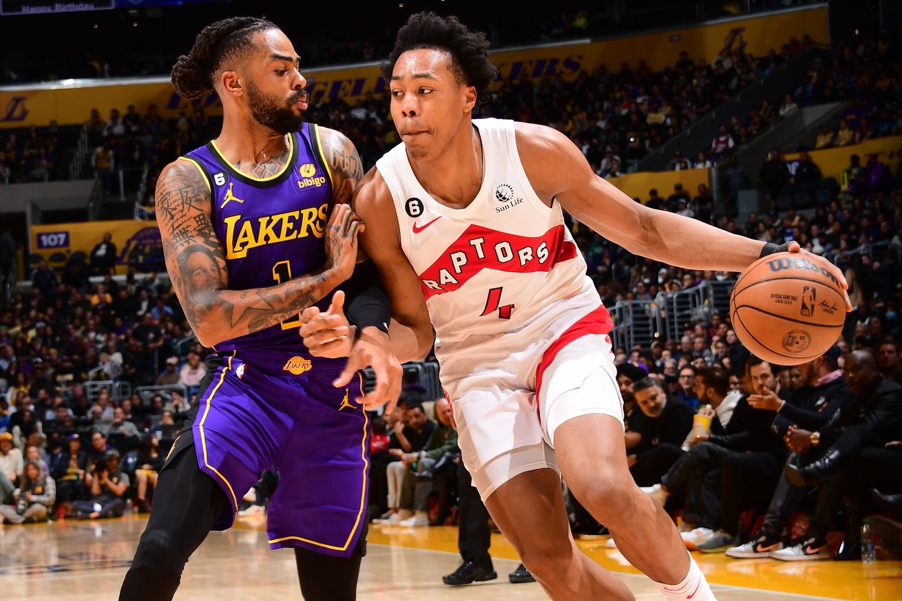 Toronto Raptors v Los Angeles Lakers