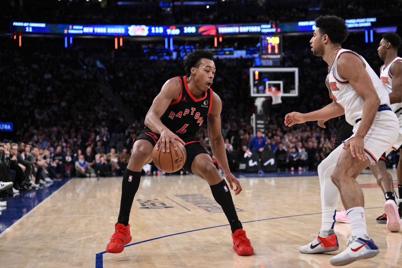 NBA: Toronto Raptors at New York Knicks