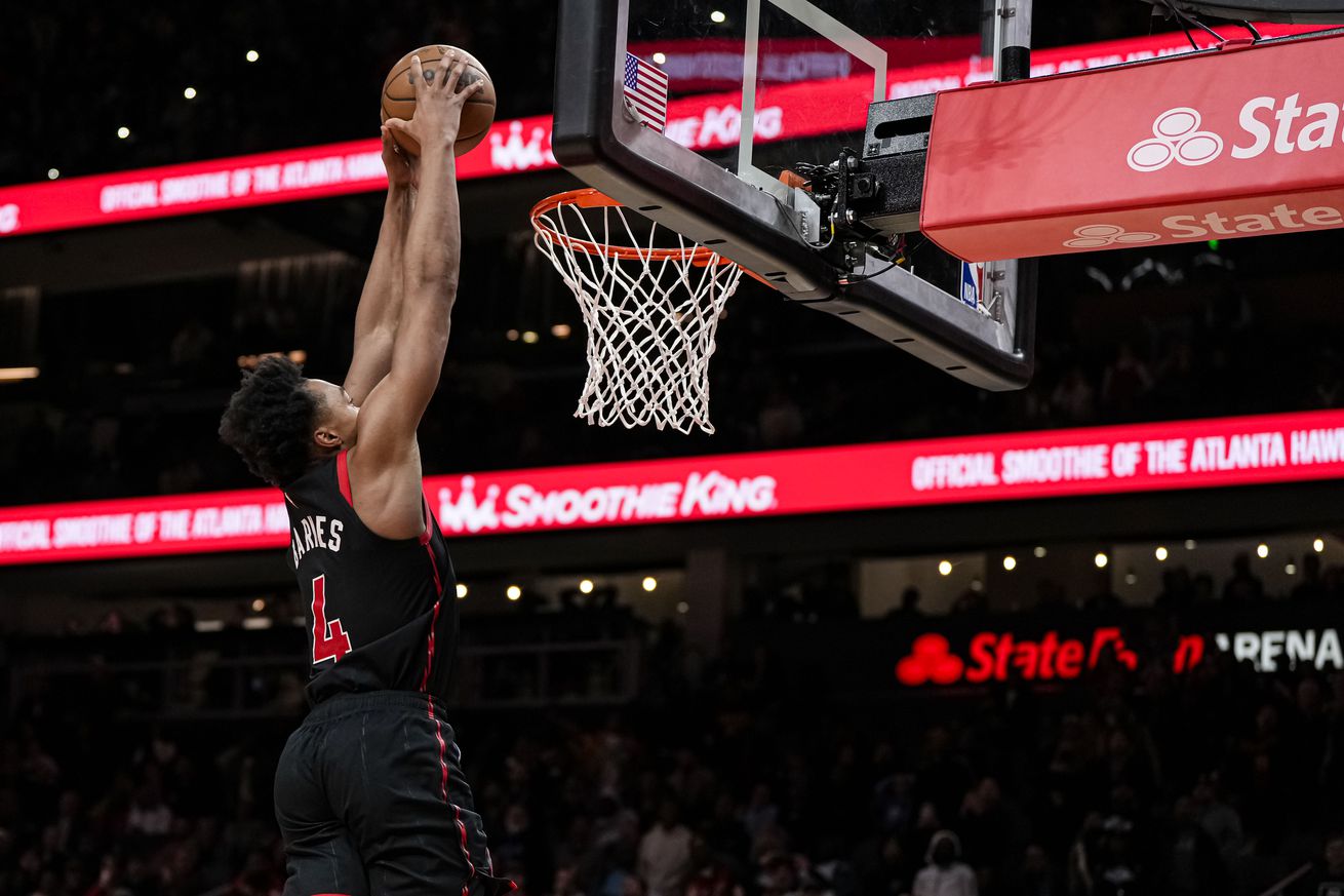 NBA: Toronto Raptors at Atlanta Hawks