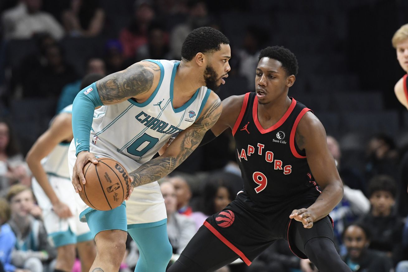 NBA: Toronto Raptors at Charlotte Hornets