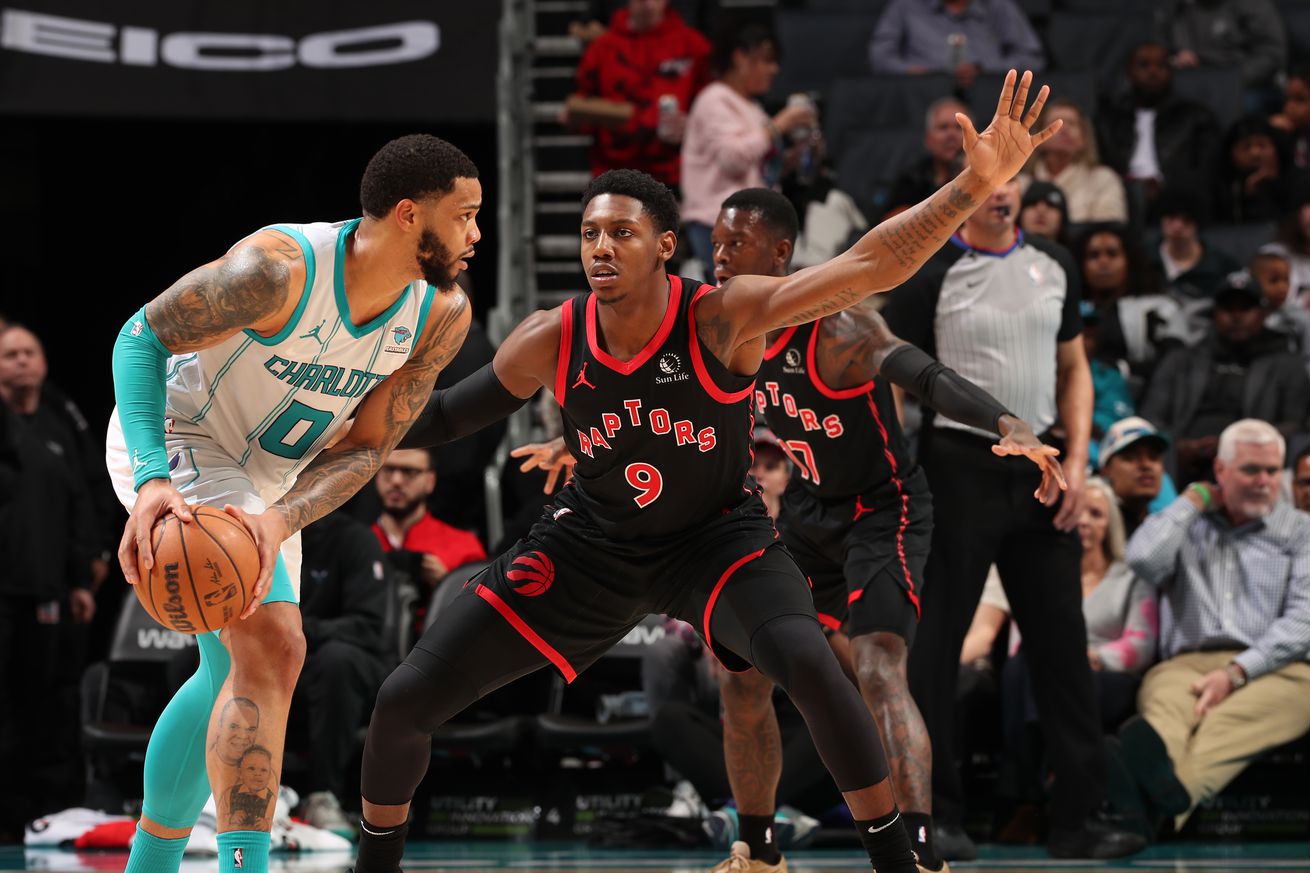 Toronto Raptors v Charlotte Hornets