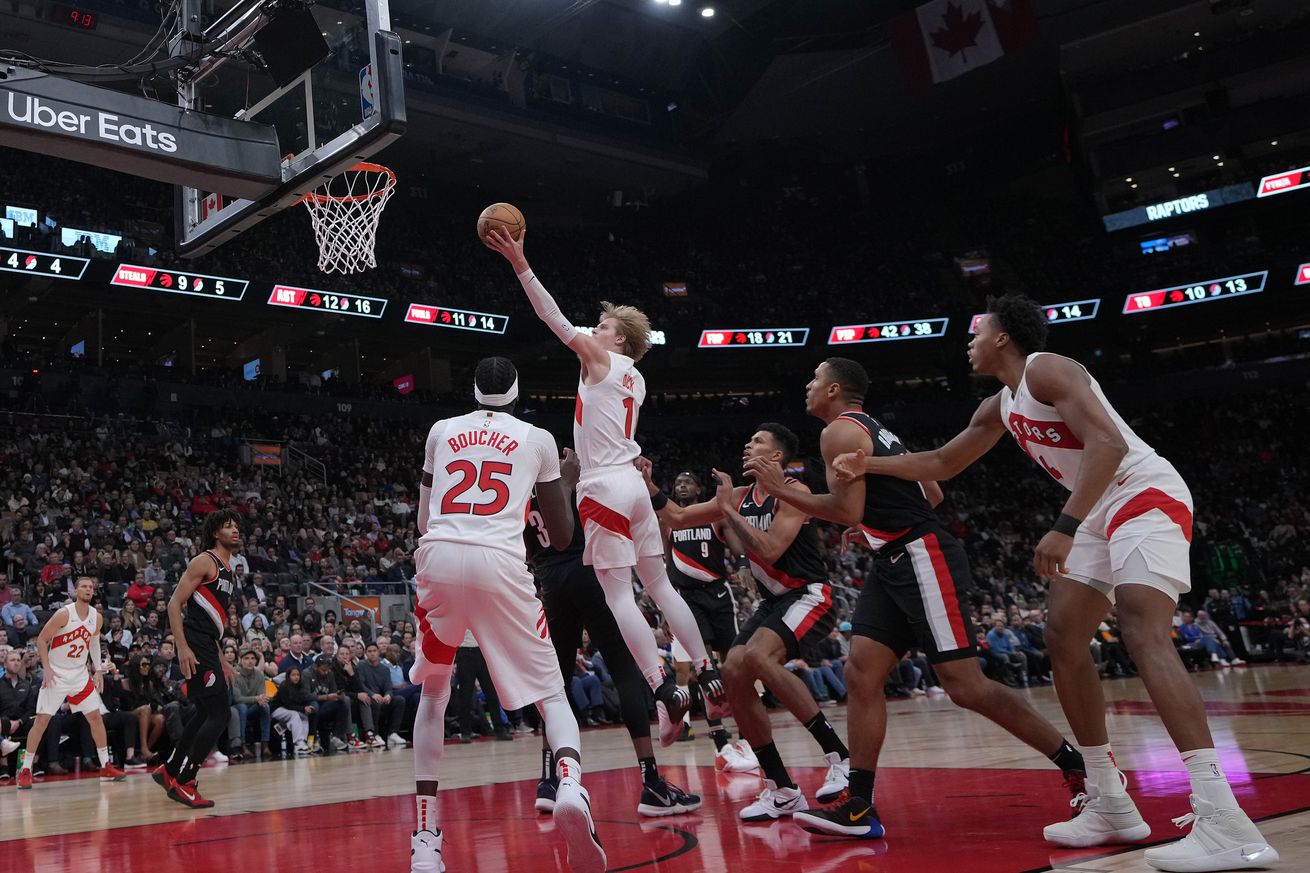 NBA: Portland Trail Blazers at Toronto Raptors