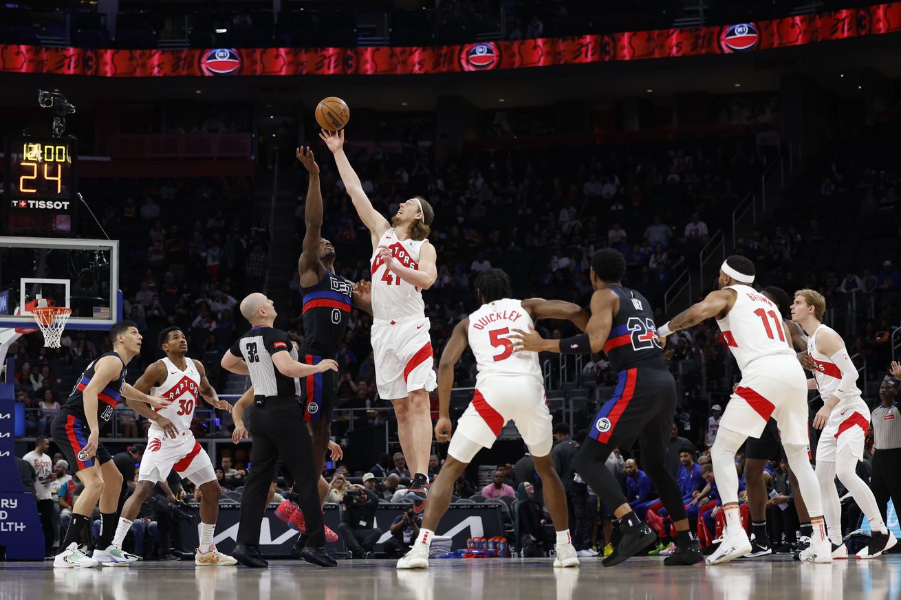 NBA: Toronto Raptors at Detroit Pistons