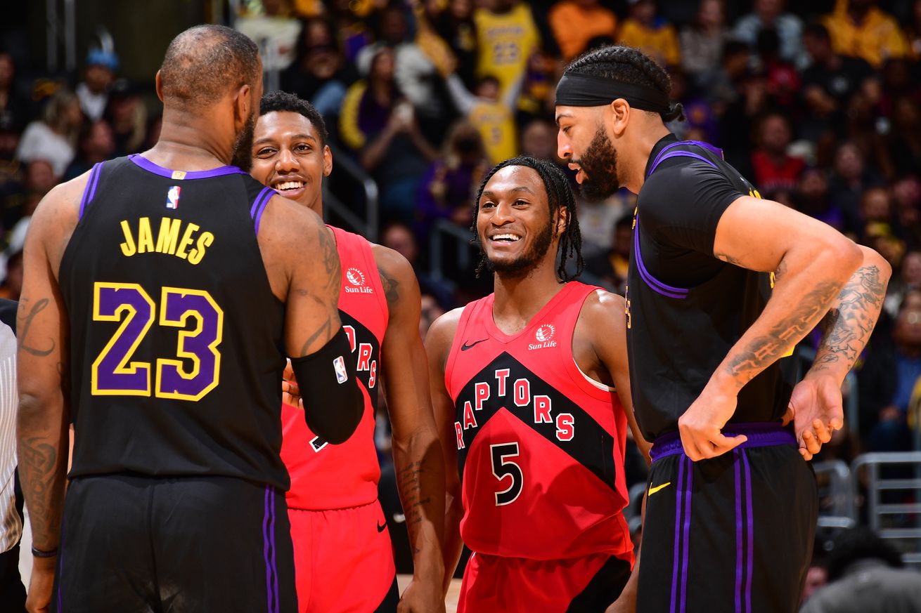 Toronto Raptors v Los Angeles Lakers