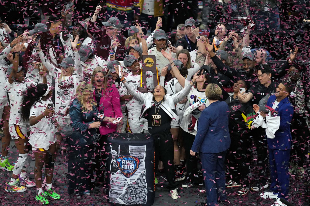 NCAA Womens Basketball: Final Four National Championship-Iowa vs South Carolina