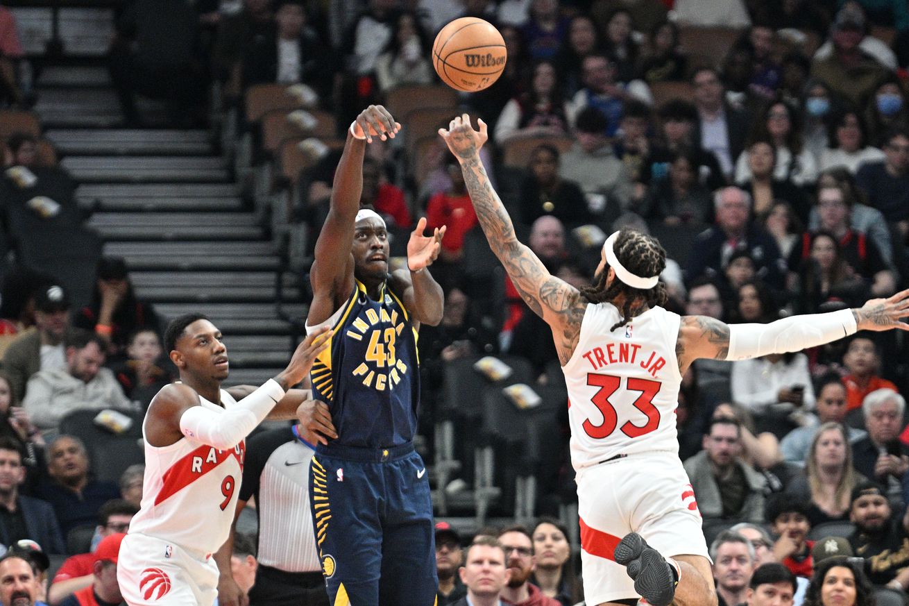 NBA: Indiana Pacers at Toronto Raptors