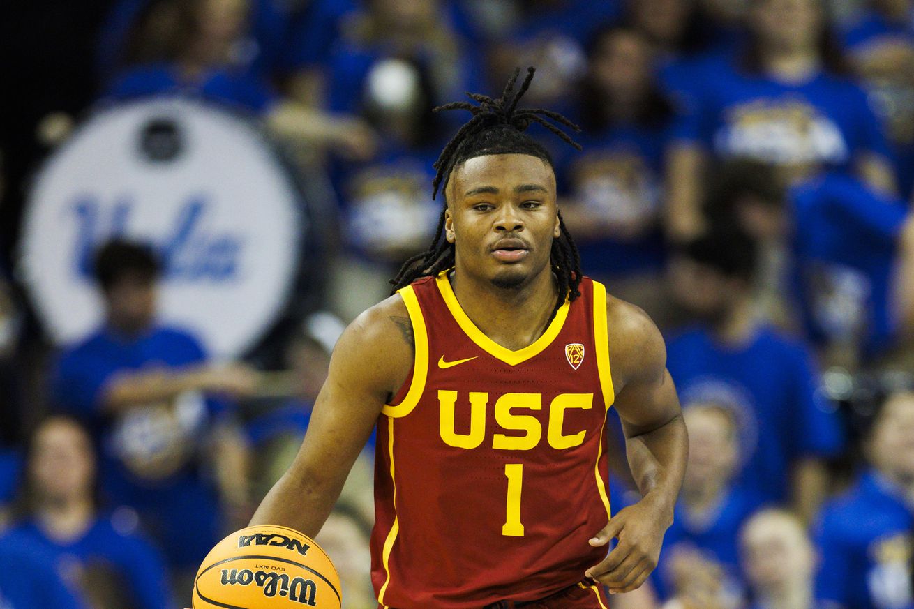 COLLEGE BASKETBALL: FEB 24 USC at UCLA