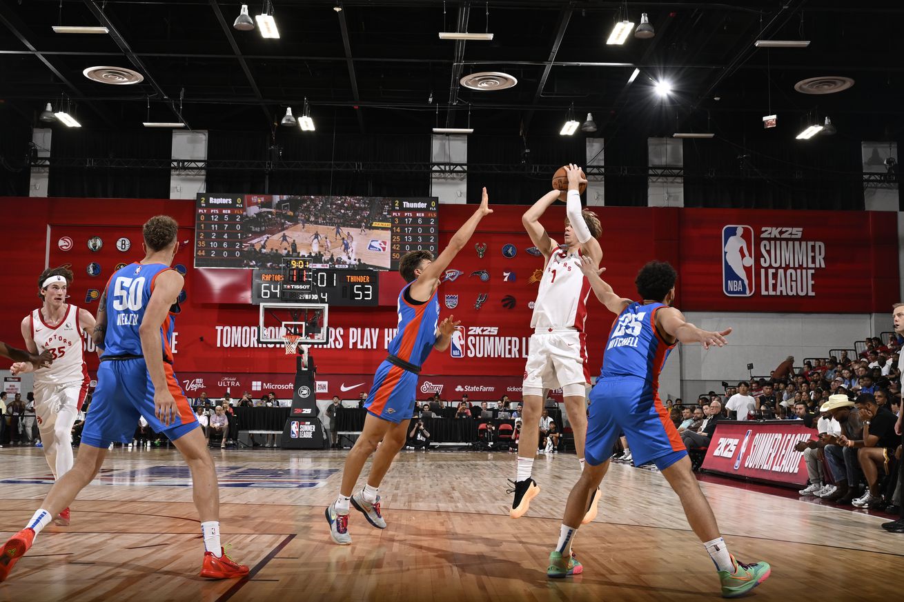 2024 NBA Summer League - Oklahoma City Thunder v Toronto Raptors