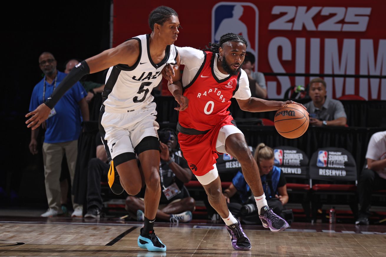 2024 NBA Summer League - Toronto Raptors v Utah Jazz