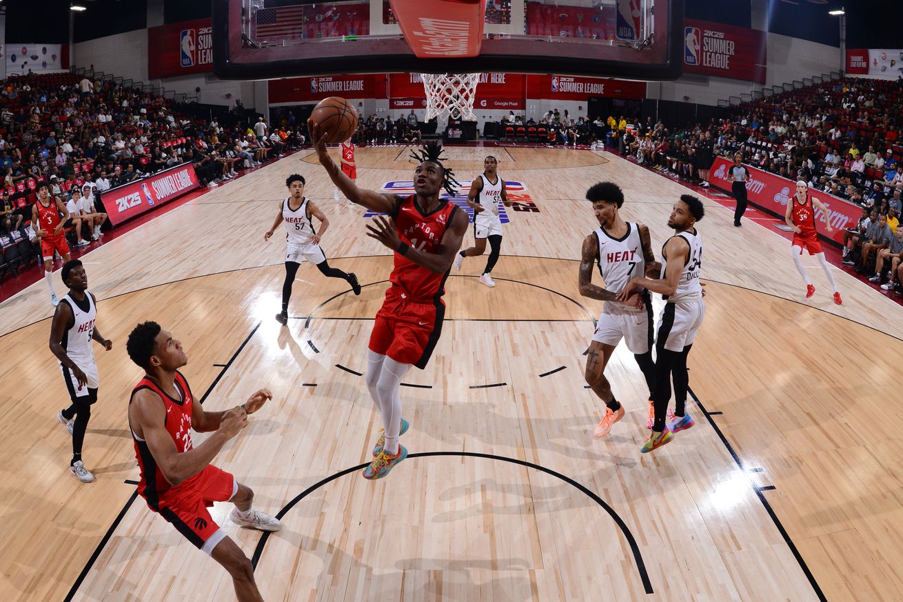 2024 NBA Summer League - Toronto Raptors v Miami Heat