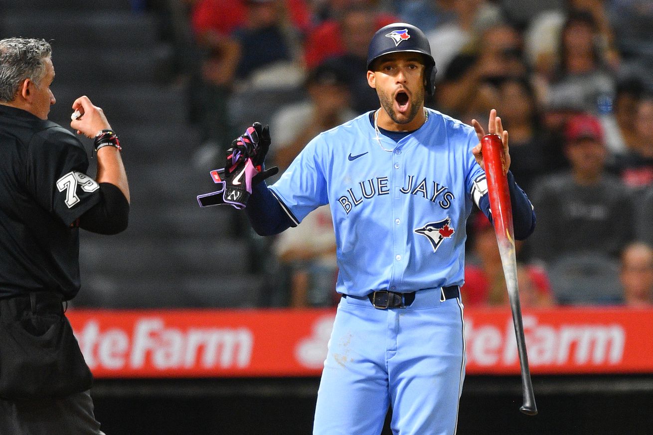 MLB: AUG 13 Blue Jays at Angels