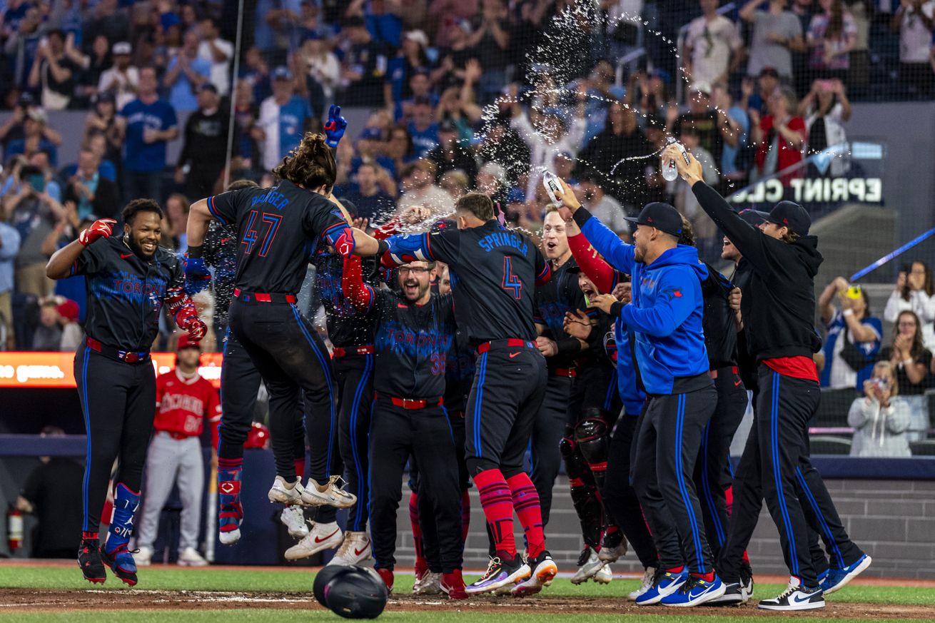 Los Angeles Angels v Toronto Blue Jays