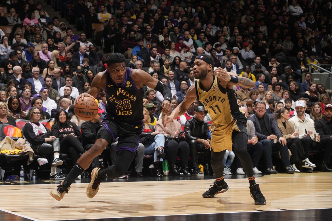 Los Angeles Lakers v Toronto Raptors