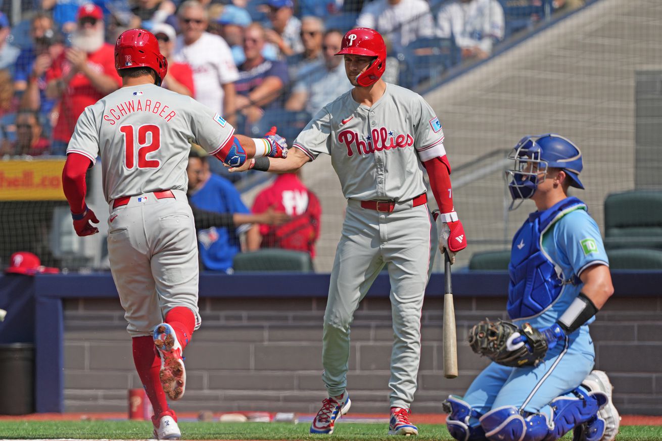 MLB: Philadelphia Phillies at Toronto Blue Jays