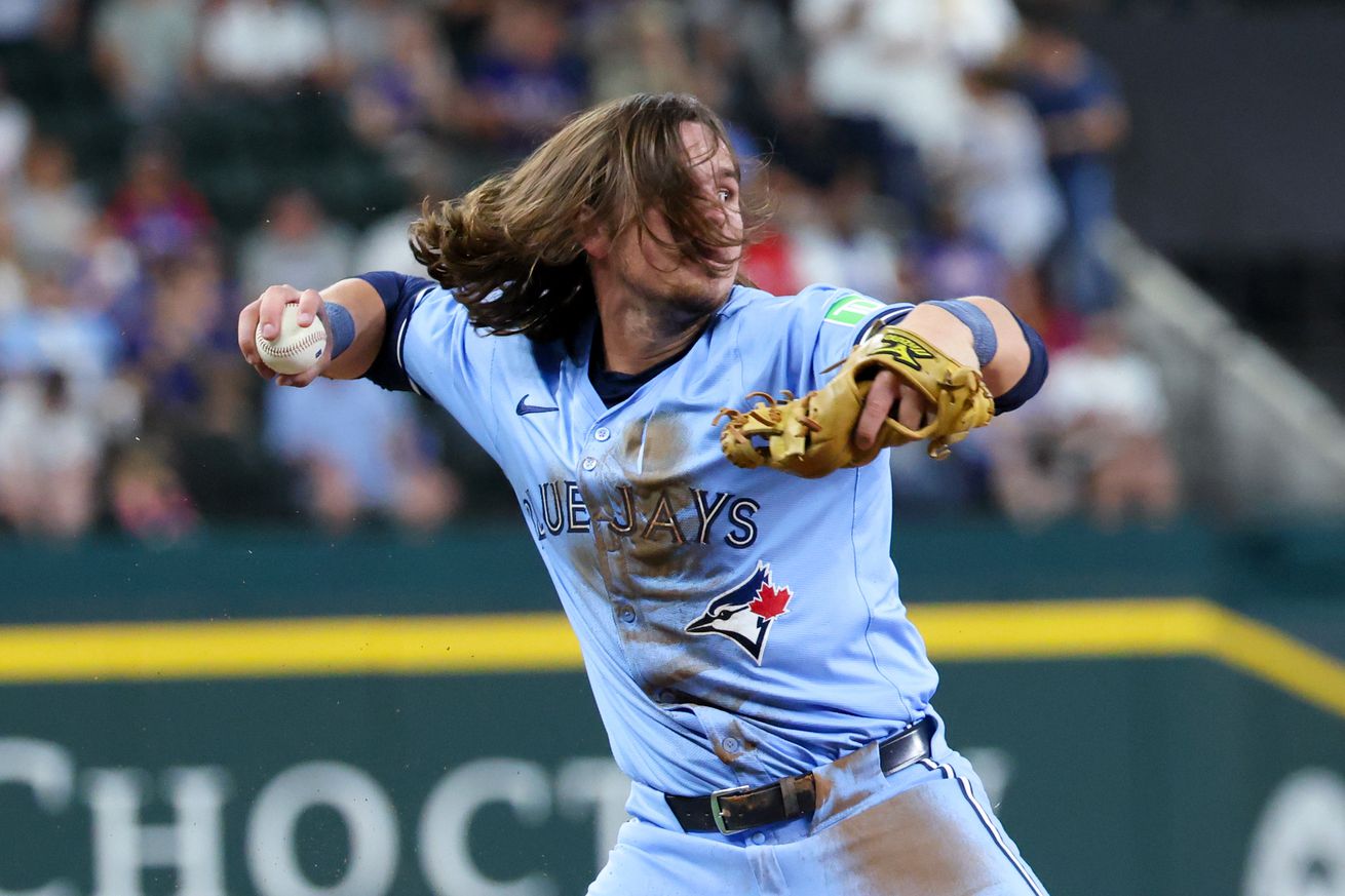 MLB: Toronto Blue Jays at Texas Rangers