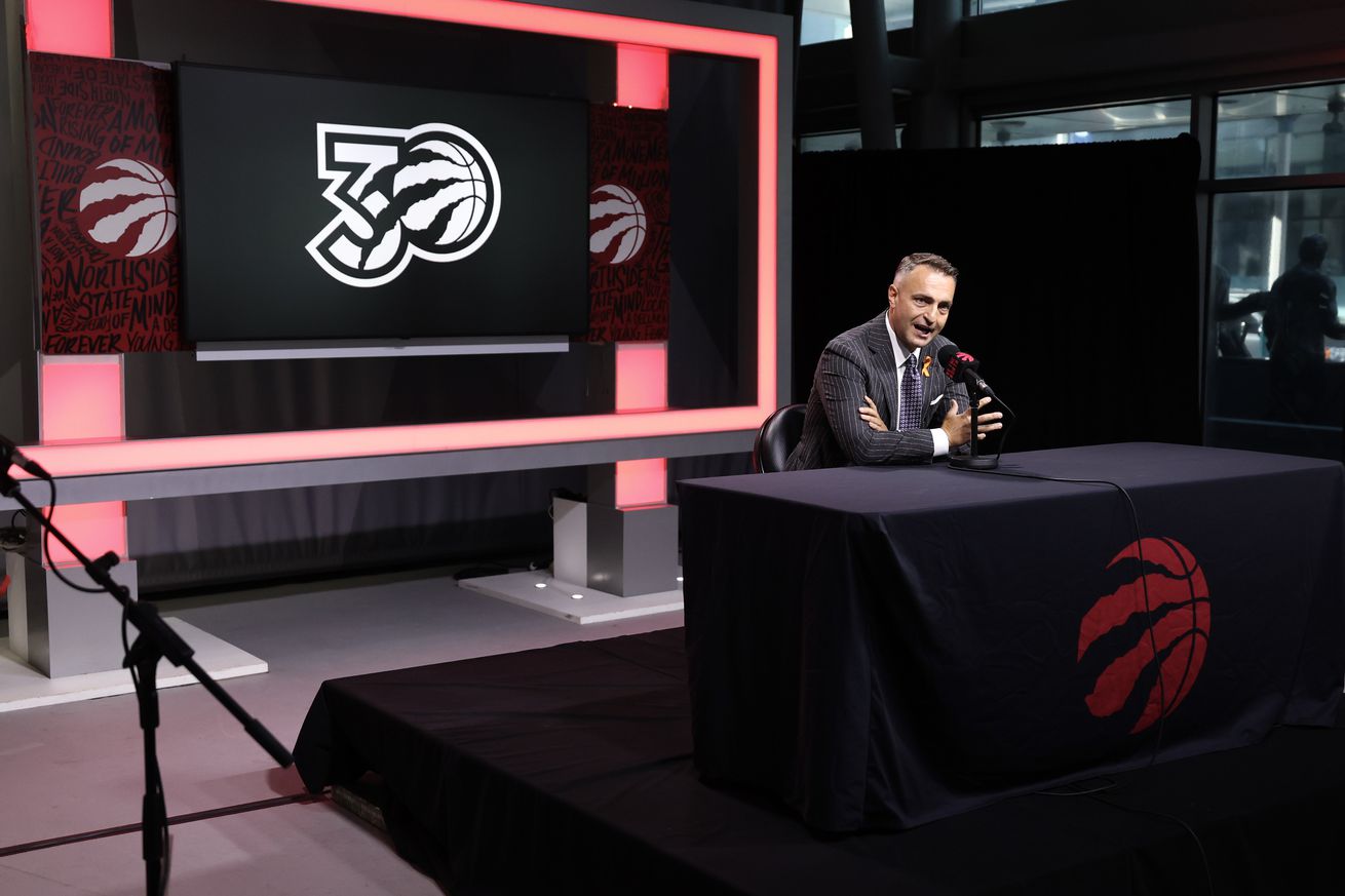 The Toronto Raptors held their annual media day at Scotiabank Arena