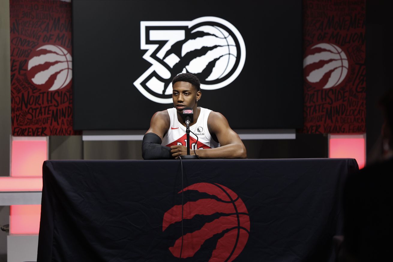 The Toronto Raptors held their annual media day at Scotiabank Arena