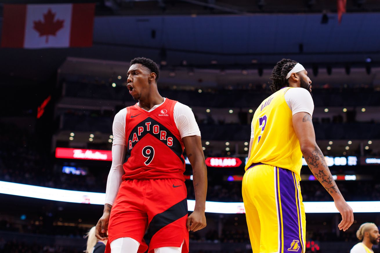 Los Angeles Lakers v Toronto Raptors