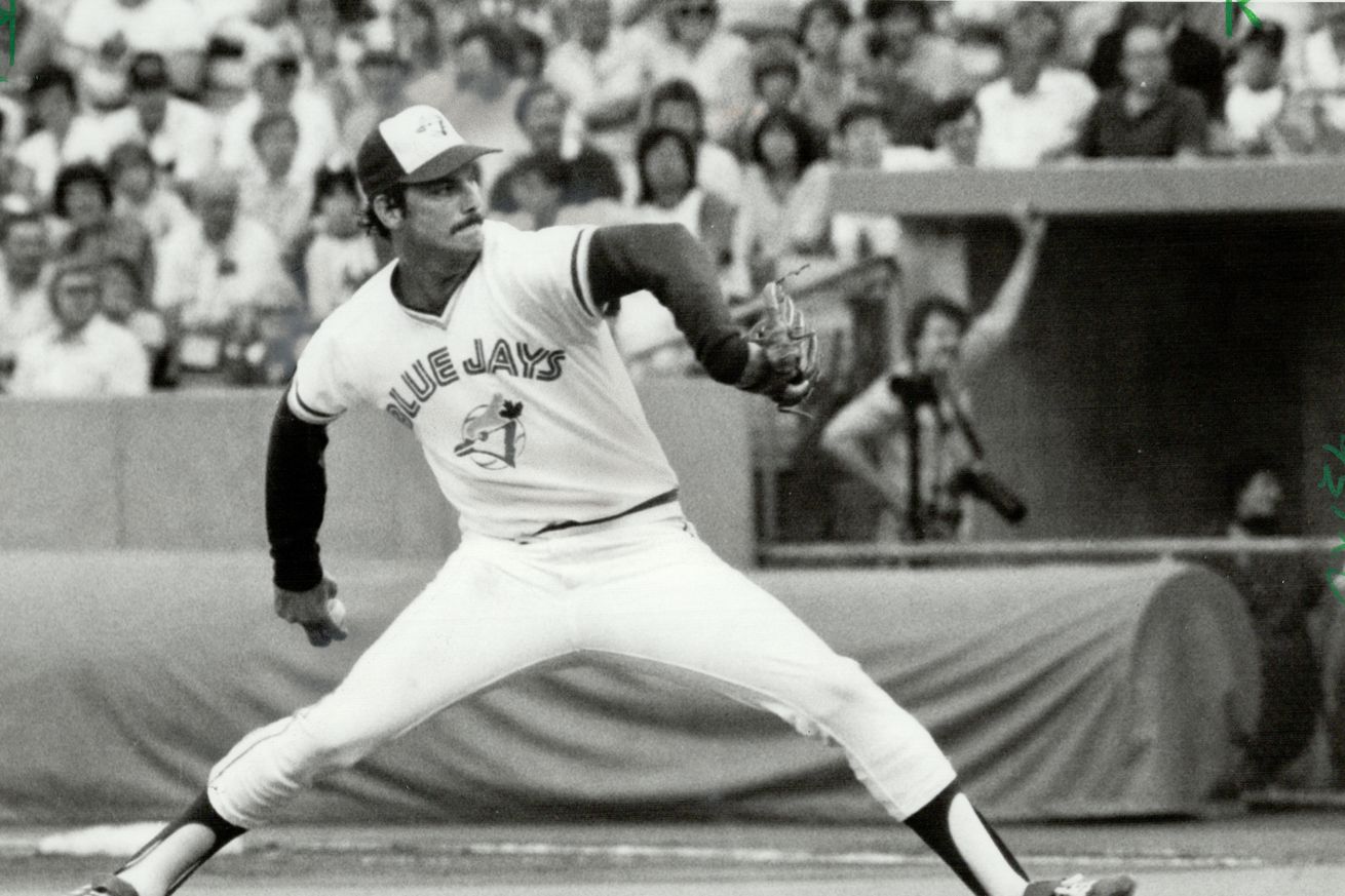 Strong effort: Blue Jays’ righthander Jim Clancy was overpowering in the early innings last night, s