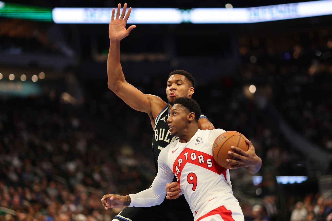 Toronto Raptors v Milwaukee Bucks - Emirates NBA Cup