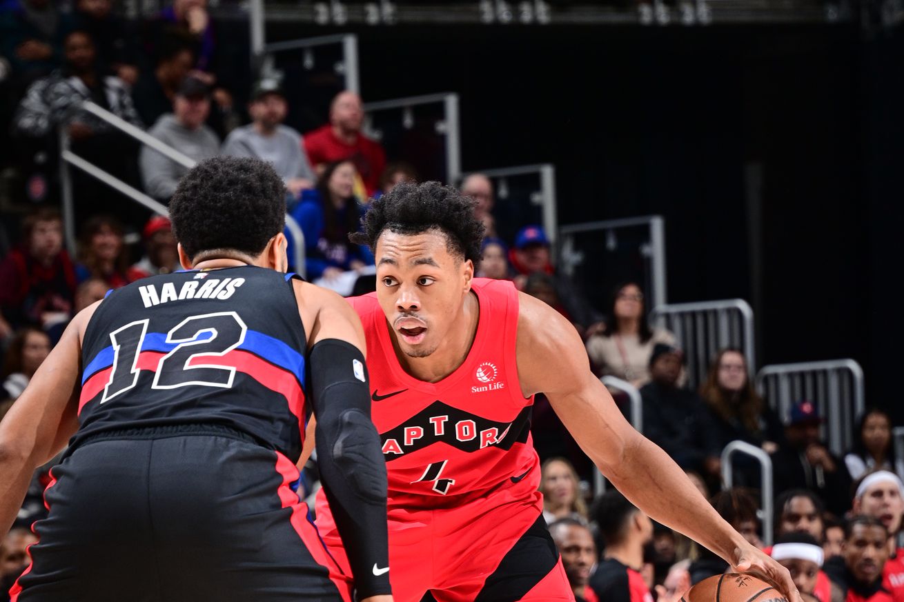 Toronto Raptors v Detroit Pistons