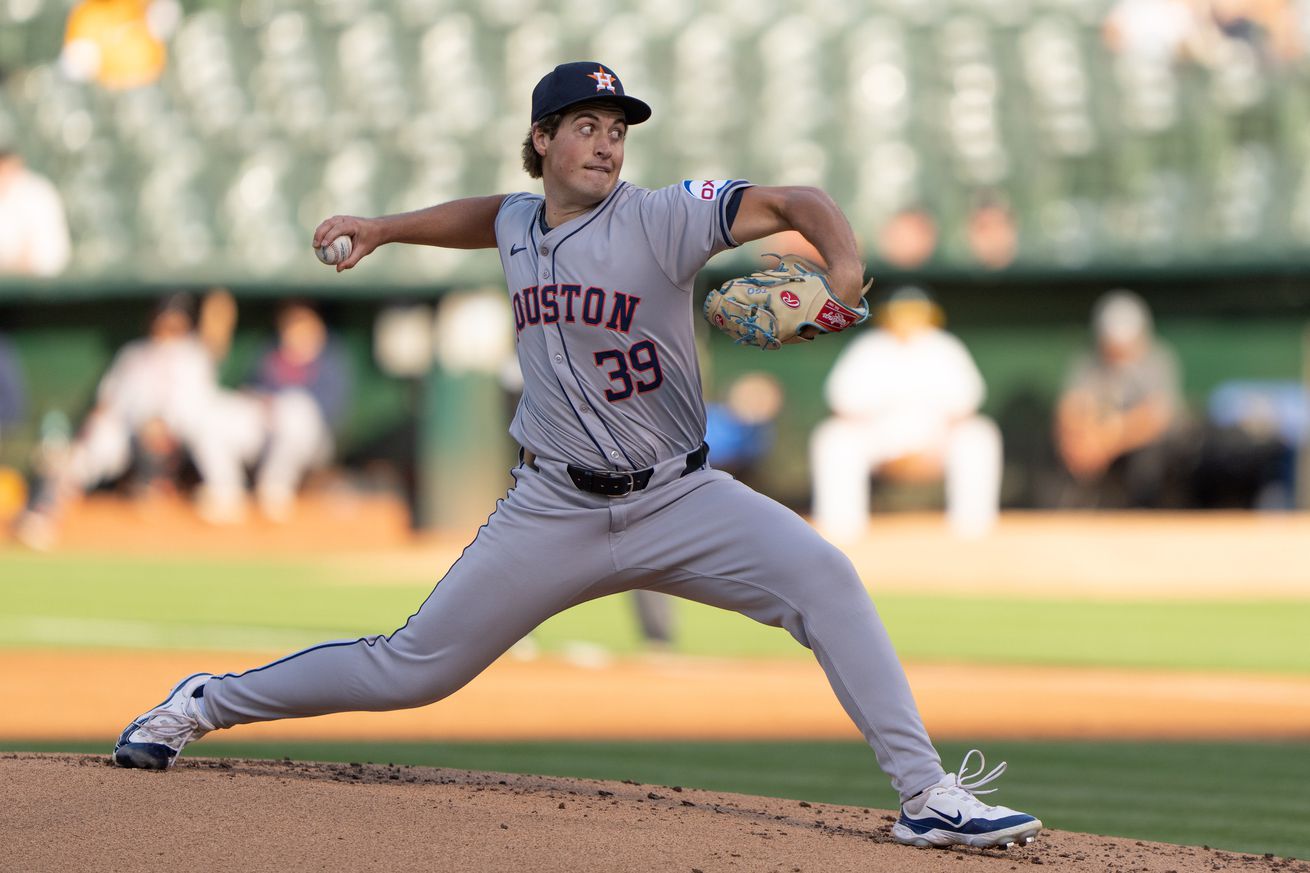 MLB: Houston Astros at Oakland Athletics