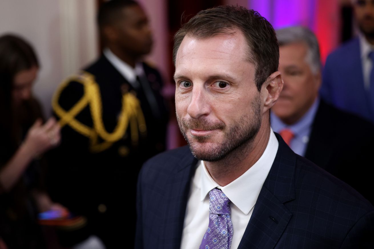 MLB Champions Texas Rangers Visit The White House