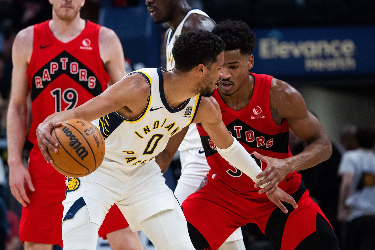 NBA: Toronto Raptors at Indiana Pacers