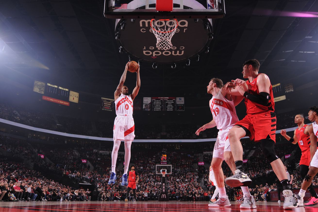 Toronto Raptors v Portland Trail Blazers