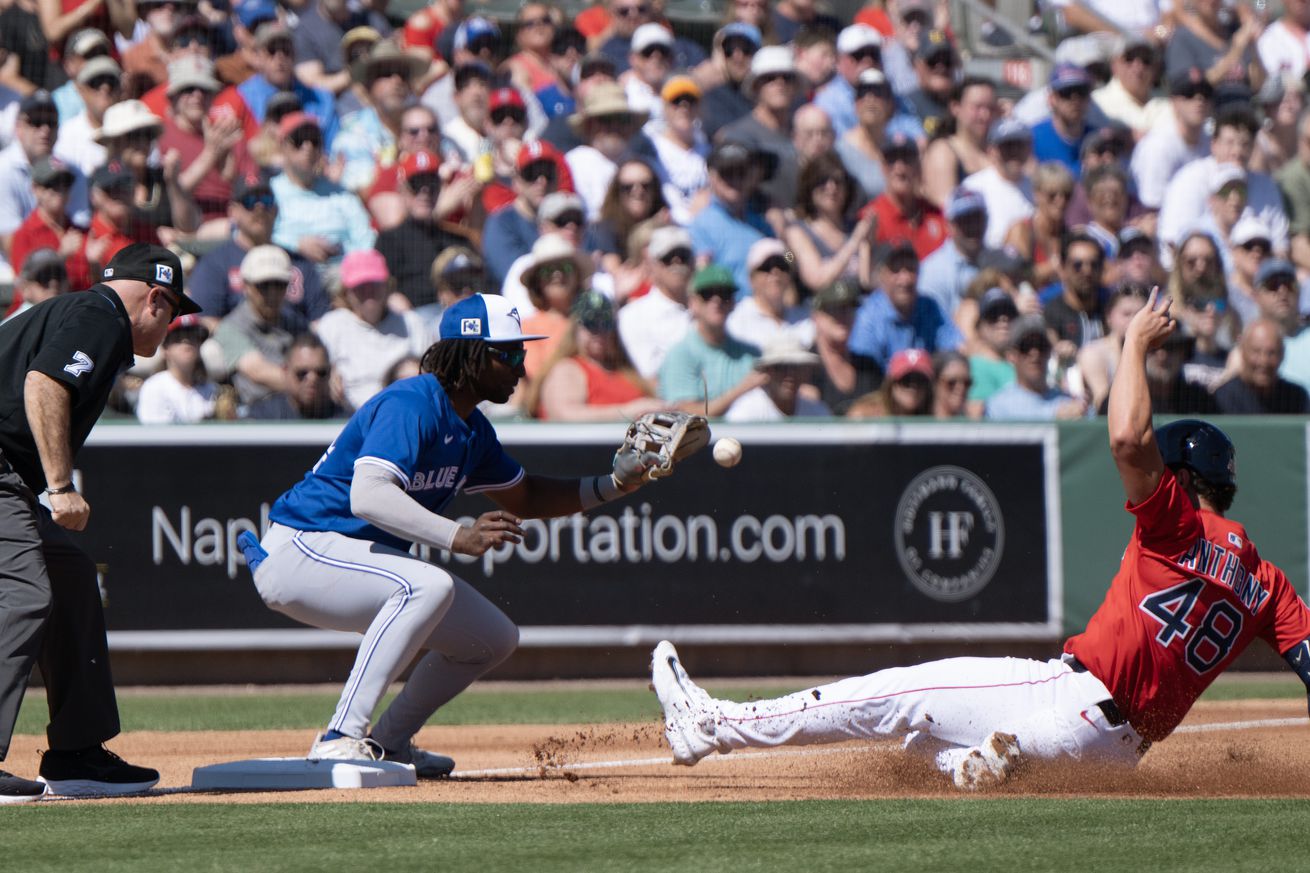 MLB: Spring Training-Toronto Blue Jays at Boston Red Sox